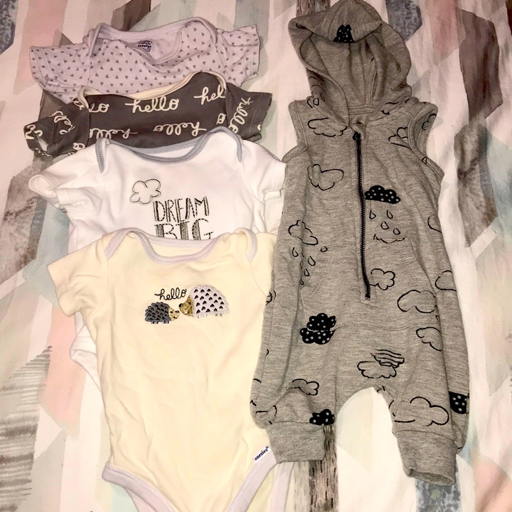 Baby 5 piece bundle 0-3 month
